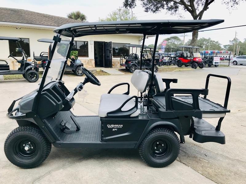 2024 Cushman Shuttle 2+2 Gas PTV | Metallic Charcoal | Unlimited Range 4-Passenger Sale! - Image 2