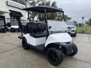 2024 E-Z-GO Freedom RXV ELiTE Lithium | Pearl White Special Edition | Zero-Maintenance Electric Sale!