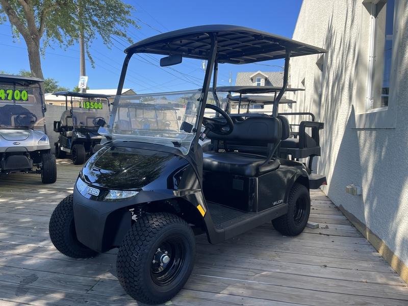 2024 E-Z-GO Valor EX1 Gas PTV | Black Finish | Independent Suspension | Unlimited Range Sale!