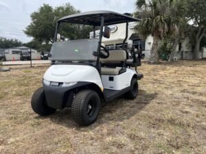 2024 E-Z-GO Valor EX1 Gas PTV | Bright White | Independent Suspension | Unlimited Range Sale!