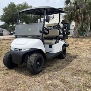 2024 E-Z-GO Valor EX1 Gas PTV | Bright White | Independent Suspension | Unlimited Range Sale!