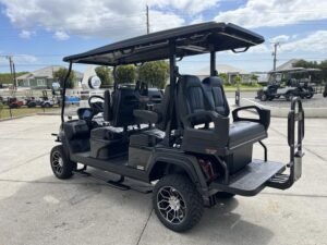 2025 Evolution D5 Maverick 4+2 for Sale | 6-Seater Lifted Golf Cart