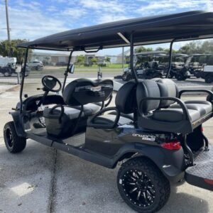 2025 Club Car Onward Lifted 6-Passenger HP Lithium | Metallic Tuxedo Black | Zero-Maintenance Family PTV!