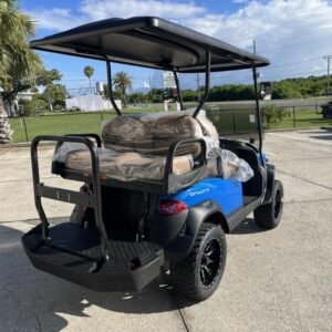 2026 Club Car Onward Lifted 4-Passenger Gas Golf Cart | Brilliant Blue | Powerful & Ready!
