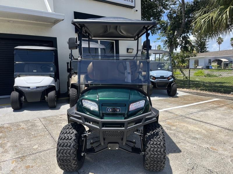 2026 Club Car Onward Lifted 4-Passenger Gas Golf Cart | Metallic Jade Green | Trail-Ready Power! - Image 2