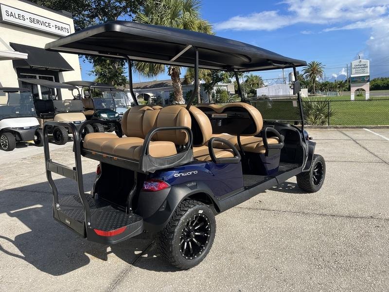 2026 Club Car Onward Lifted 6-Passenger Gas PTV | Onyx Blue | Unlimited Family Fun! - Image 2