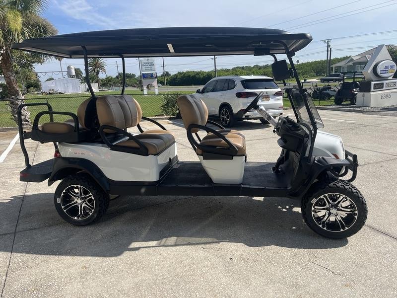 2026 Club Car Onward Lifted 6-Passenger HP Lithium PTV | Glacier White | Zero-Maintenance Luxury!