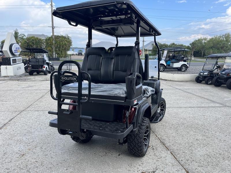 2025 Evolution D5 Maverick 2+2 Black Sapphire | 4-Seater Lifted Golf Cart - Image 2