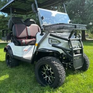2024 Kandi Kruiser 4 Passenger Lifted Electric Golf Cart — AGM Battery — 40 Mile Range — Fully Loaded